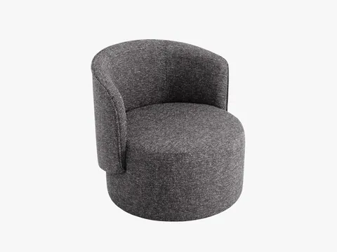 Fotoliu Golda boucle L74 cm