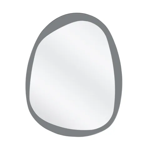 Oglinda Plaza argintiu/albastru H80 cm