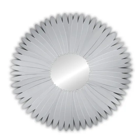 Oglinda rotunda Stella Silver – Ø80 x h80 cm