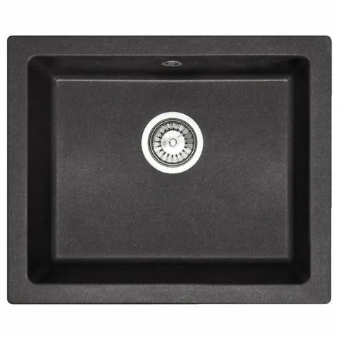 Chiuveta bucatarie Granit Nels black dots