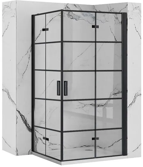 Cabina dus Rea Molier Black Double 90x100