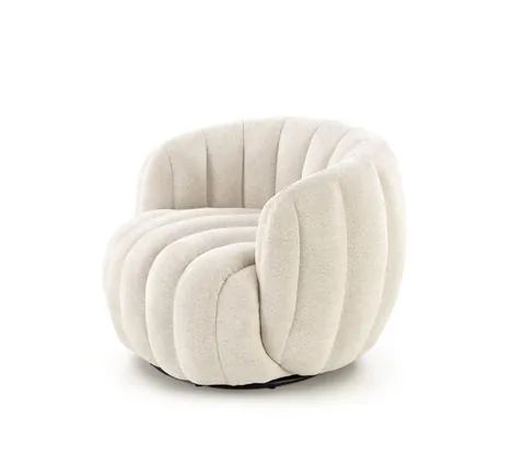 Fotoliu Fraser crem H65 cm