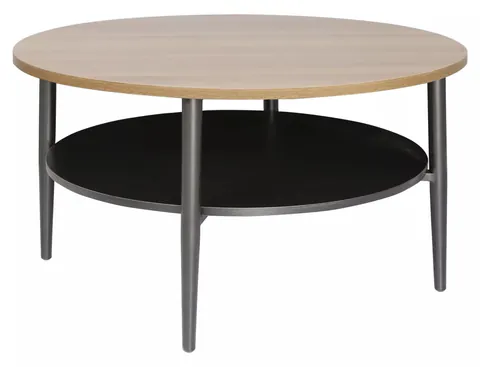 Masa de cafea Ella A stejar/negru