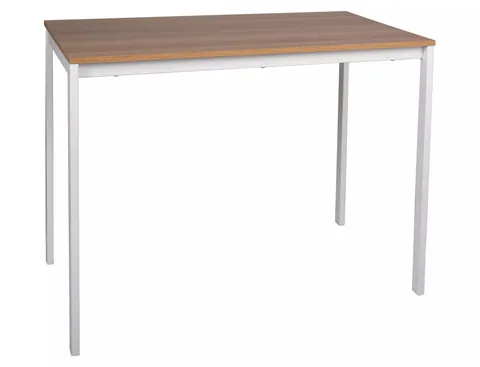 Masa Mario stejar/alb galbui L100xl60 cm