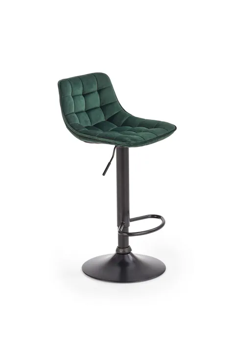 Scaun de bar H95 velvet verde