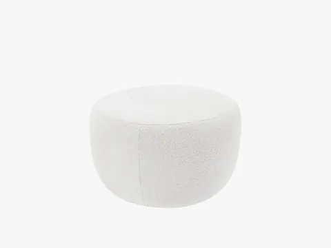 Taburet Saamit boucle L67 cm