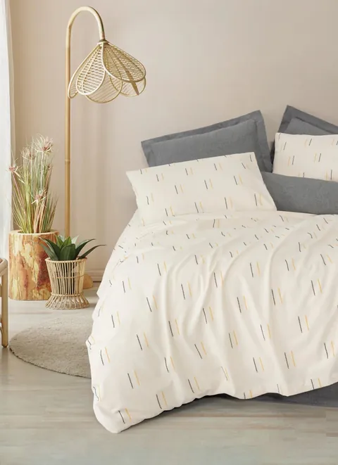 Lenjerie Lura Gri 6 Piese (Bumbac)