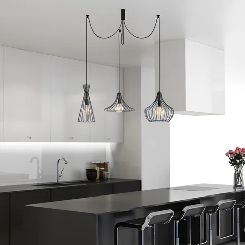 Lustra Mezopotamya - N-1291 Negru