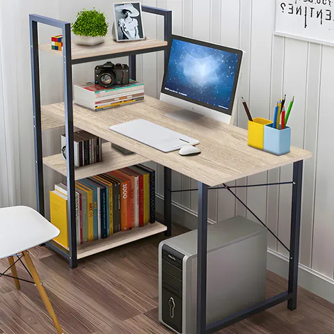 Birou Bencour Negru 90x40x110 cm