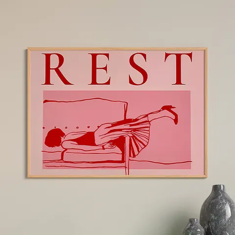 Tablou Restika Multicolor 48x1.5x33 cm