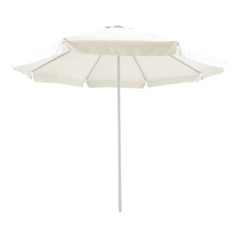 Umbrela profesionala Nagida o singura bucata de aluminiu D3m ecru