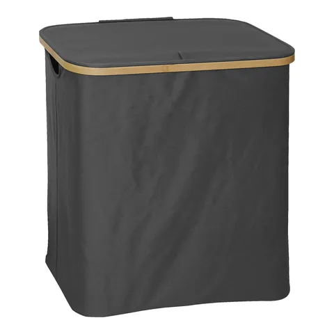 Cos de rufe, Lodge, Gri, 54x33x60 cm