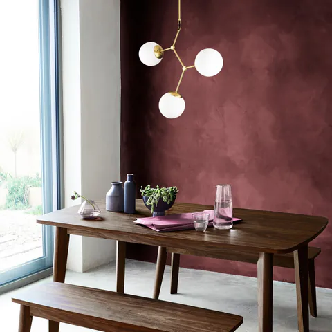 Lustra Damar Galben 55x15x65 cm