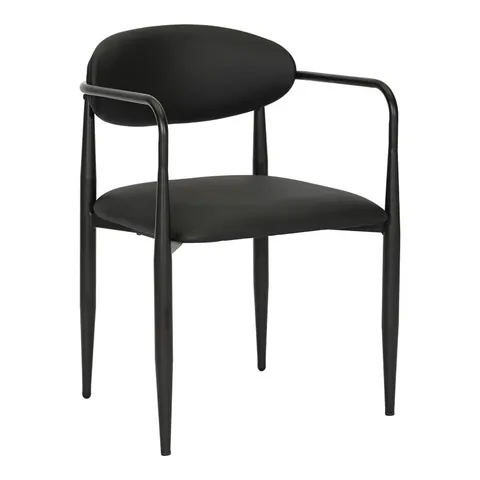 Scaun cu brate Kalone Negru 56x55x78 cm