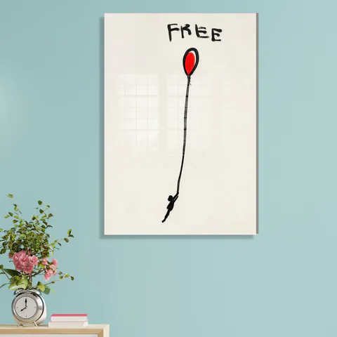 Tablou din sticlă temperată UV Multicolor 50x70 cm