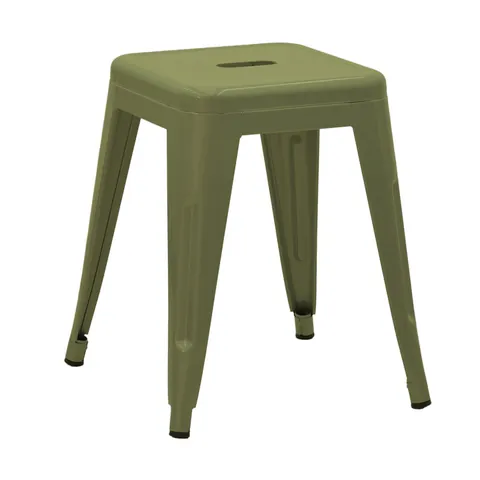 Taburet Stool Utopia Verde masliniu 30x30x45 cm