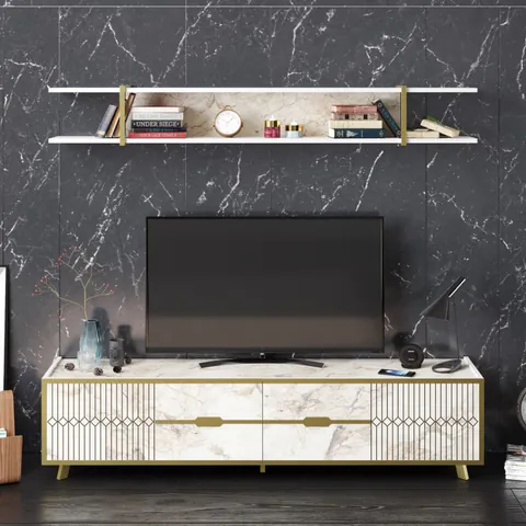 Comoda TV Frida - Alb