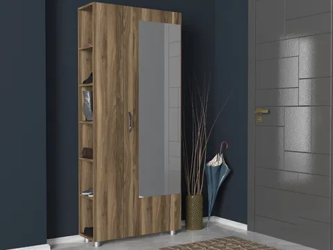 Cuier pentru Hol Meyra - Walnut