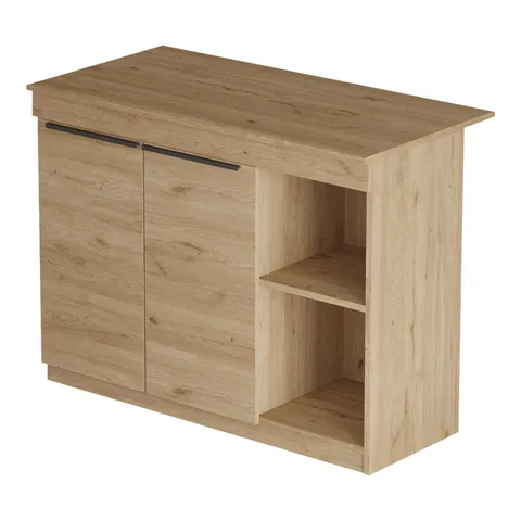 Masa bucatarie Kogile, Pako World, Natural, 120x60x88 cm