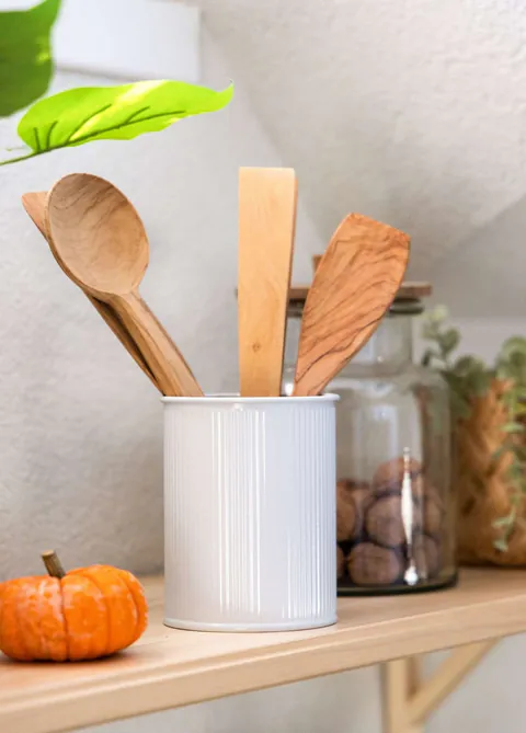 Suport organizator tacamuri STP0012 Alb 10x10x13 cm