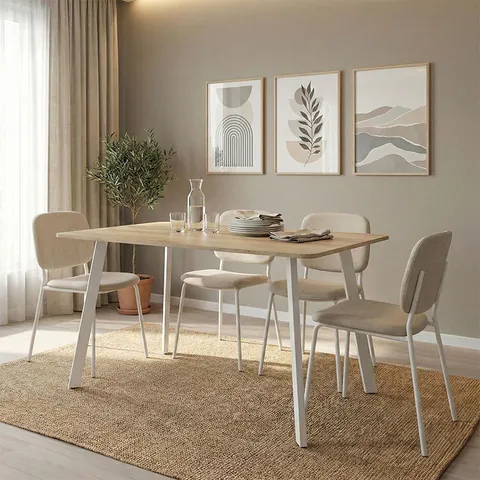 Masa, Squaro, Stejar, 120x70x75 cm