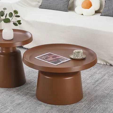 Masuta de cafea, Ginoze, Maro, 70x70x42.5 cm