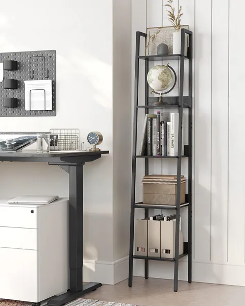 Raft, Vasagle, Maro-Negru, 33.8x30x170 cm