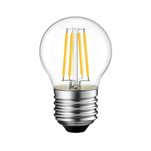 Lampă LED G45 V2 Bulb, transparent, 4.5x7 cm