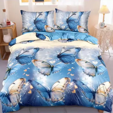 Lenjerie Bumbac Satinat 4 Piese Aetherwing