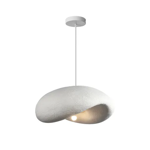 Lustră Ferecon, alb, 45x25 cm