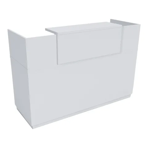 Recepție Lotus, alb, 180x70x110 cm