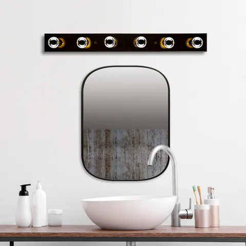 Aplica Mirro - 12235 Negru/Auriu