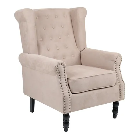 Fotoliu Piore, bej/negru, 77x80x106 cm