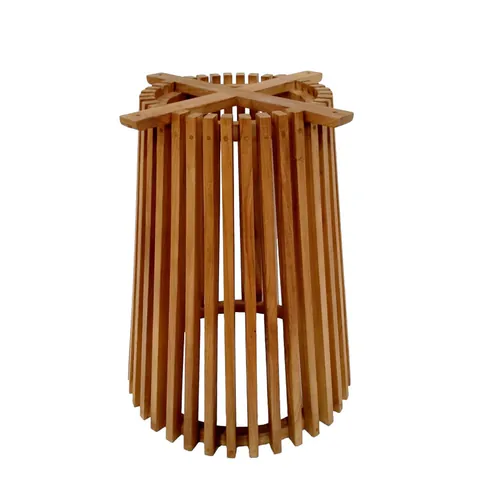 Masă Galy, natural, 60x60x75 cm