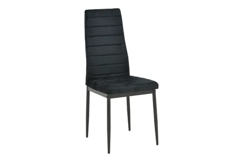 Scaun Model Parker, Negru, 42x48x98 cm