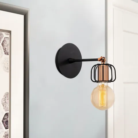 Aplica Demre Negru 10x14 cm