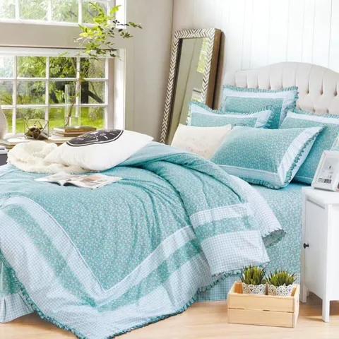 Lenjerie cu Broderie si Volanase Gustave, 4 Piese (Finet)