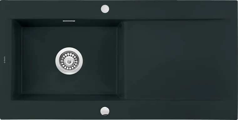 Chiuvetă ceramică, 1-cuvă cu picurător, Sabor, ZCB_N113