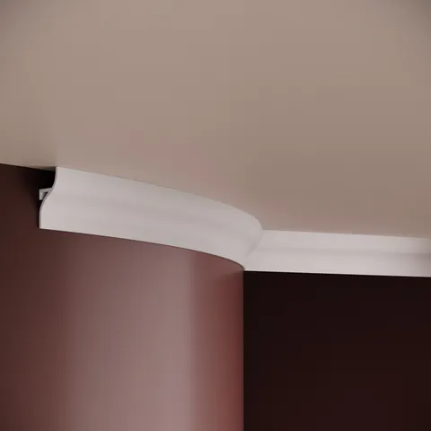 Cornisa poliuretan flexibil, Manavi, ES10F-5.2x2.4x200cm