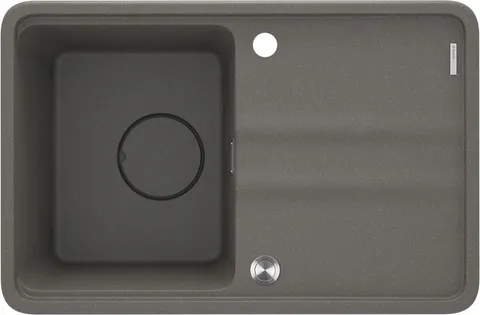 Chiuvetă din granit, 1-cuvă cu picurător, Momi, ZKM_T11A