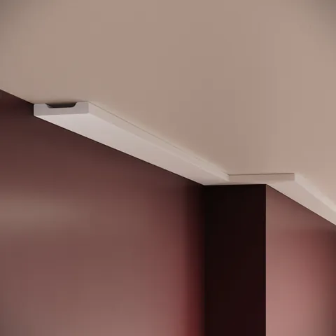 Cornisa polimer rigid, Manavi, B20 - 5.8x1.2x200 cm