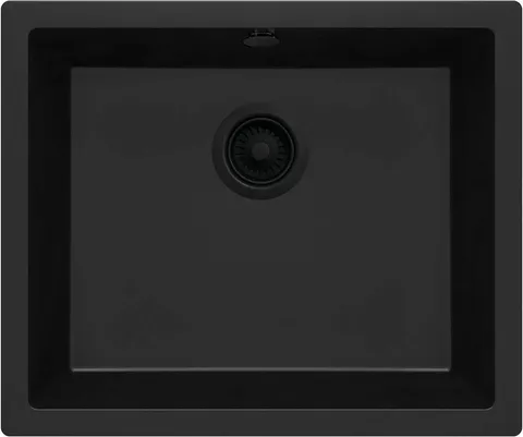 Chiuvetă din granit, 1-cuvă - montare încastrată la nivel, Corda Flush, ZQA_N10F