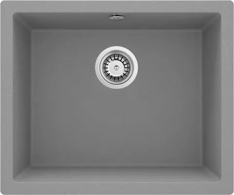 Chiuvetă din granit, 1-cuvă - montare încastrată la nivel, Corda Flush, ZQA_S10F