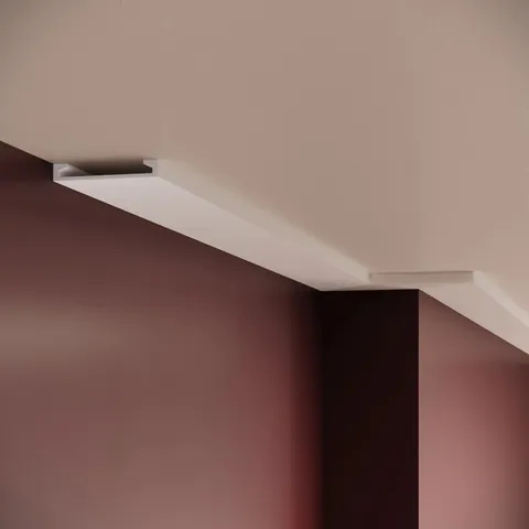 Cornisa polimer rigid, Manavi, B25-7x1.2x200 cm