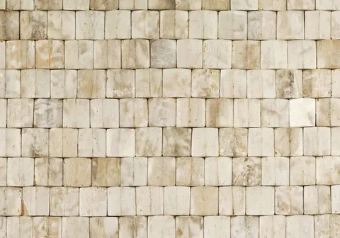 Panou decorativ 3D, Tec, Baileo White Wash, 6 placi 40x40cm, 0.96 mp