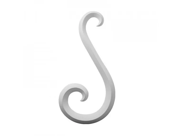 Set ornament din poliuretan A700L (1buc) + A700R (1buc) - 26.1 x 14.6 x 1.6 cm