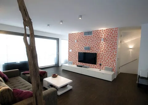 Vopsea decorativa pentru interior, efect JUNGLE: GIRAFFA, finisaj satinat