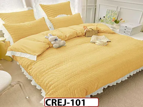 Lenjerie din Finet 6 piese Creponata - CREJ101