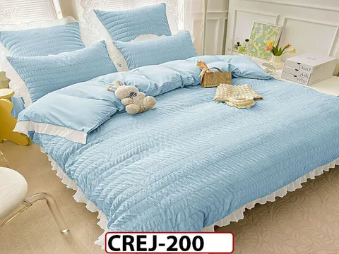 Lenjerie din Finet 6 piese Creponata - CREJ200