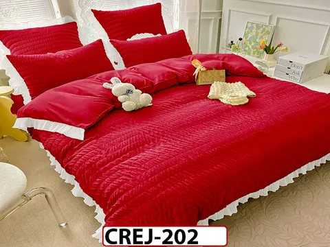 Lenjerie din Finet 6 piese Creponata - CREJ202